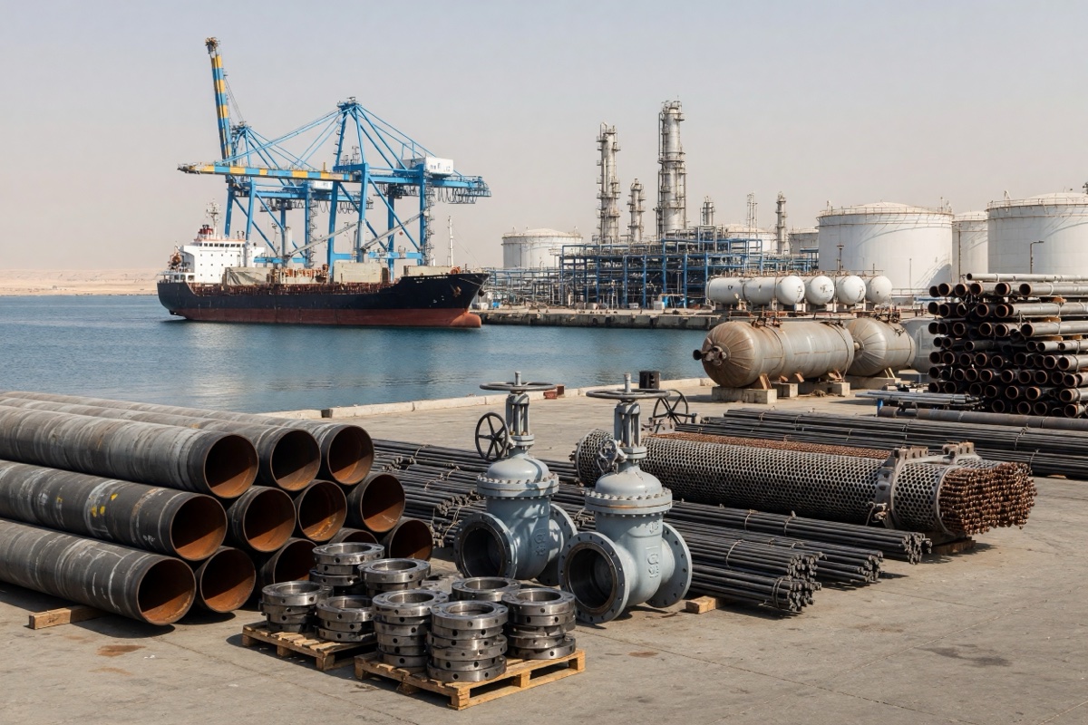 Industrial Equipment Supplier in Egypt: Pipes, Flanges, Valves & Petrochemical Equipment