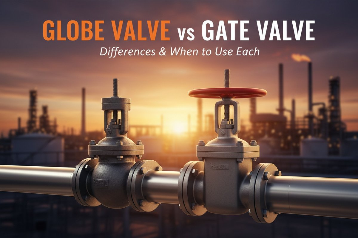 Globe Valve vs Gate Valve: Differences & When to Use Each