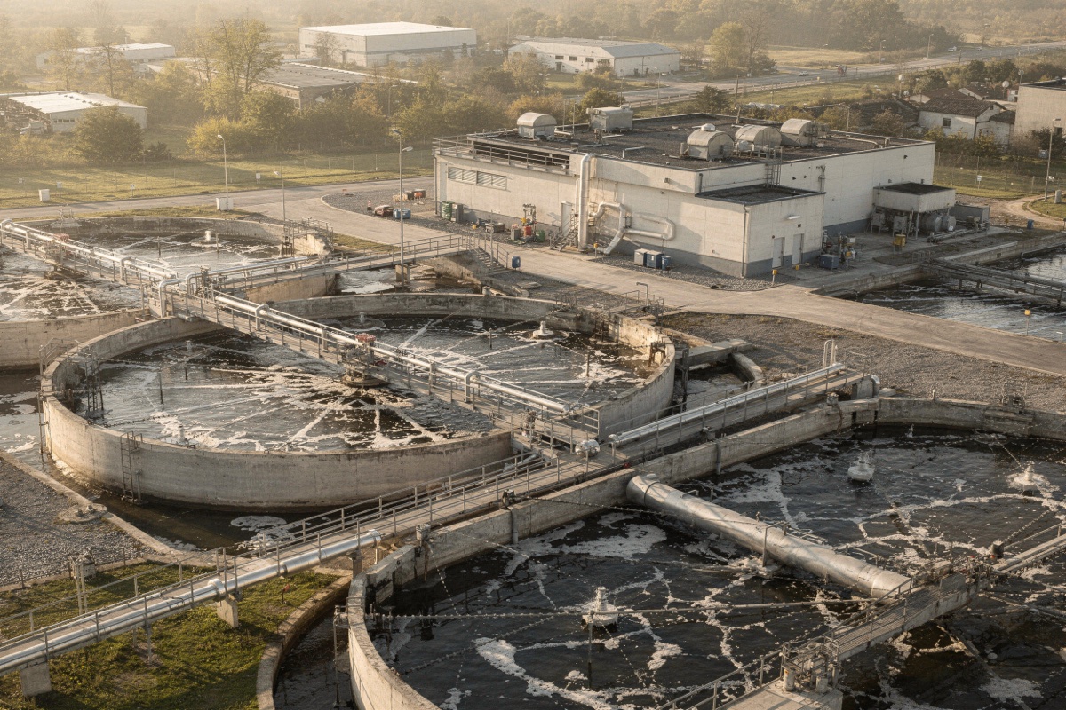 Wastewater Treatment Equipment: Screens, Clarifiers, Aeration and Dewatering