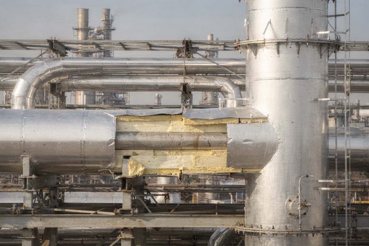 Industrial Insulation Materials: Selection, Thickness and Cladding