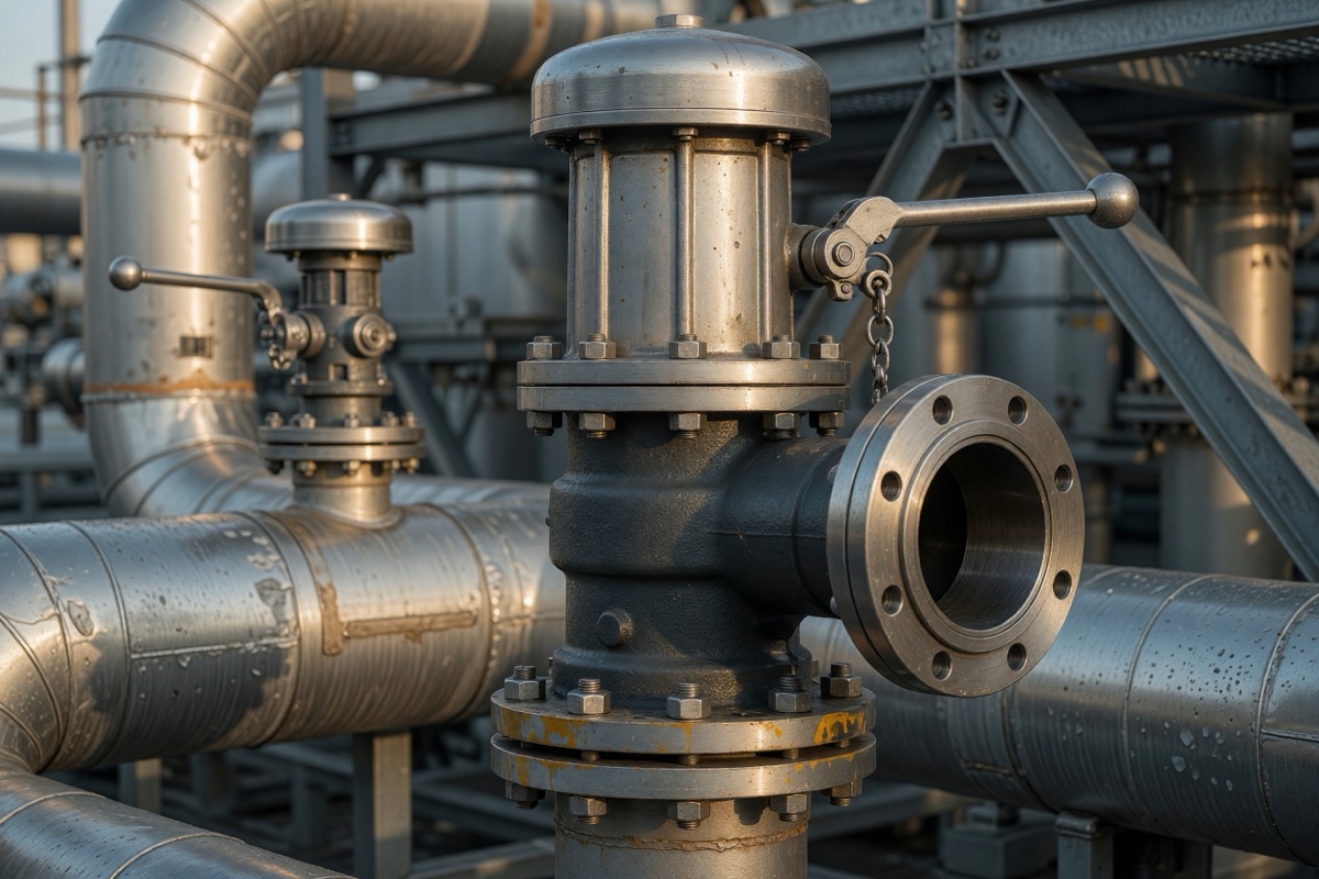 Pressure Relief & Safety Valves: API 520/526 Types, Sizing & Selection