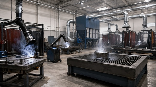 Welding Fume Extraction Systems: Sizing, Capture & Compliance
