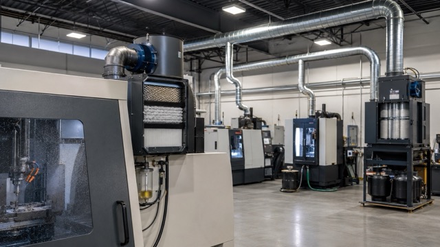 Oil Mist Collectors for CNC: Sizing, Filtration & Compliance Guide