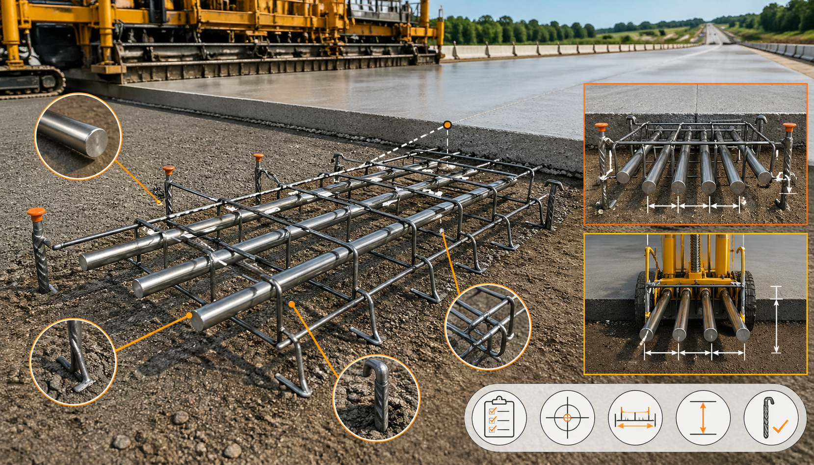 Dowel Baskets: Types, Specs & Pavement Installation Guide