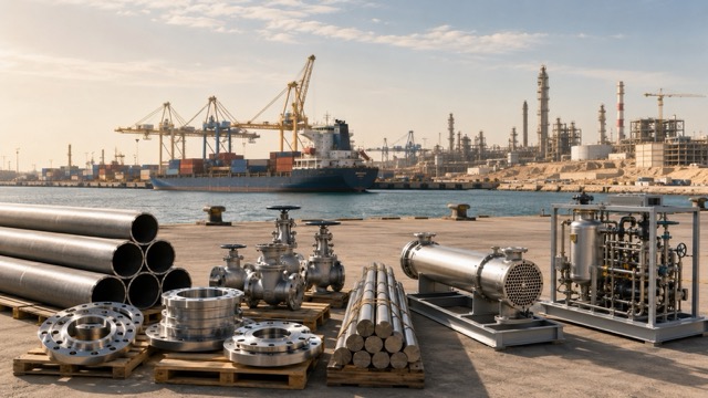 Industrial Equipment Supplier in Libya | Pipes, Valves, Flanges & More