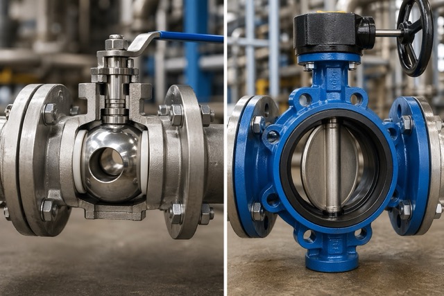 Ball Valve vs Butterfly Valve: 10 Differences & Which to Choose