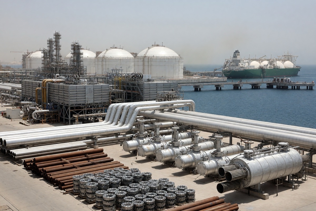 Industrial Equipment Supplier in Qatar: Pipes, Valves, Flanges & LNG Equipment