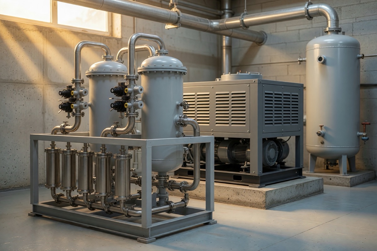 Compressed Air Systems: Compressors, Dryers & System Design Guide
