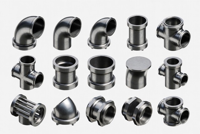 Pipe Fittings: Types, Materials & Standards Guide (ASME B16.9 / B16.11)